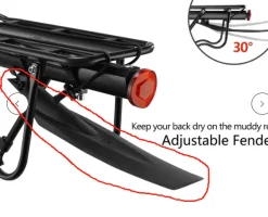 ROCKBROS HJ1008-1 Shelf fender accessories