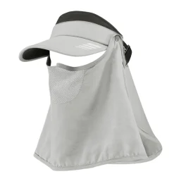 ROCKBROS Ice Silk Full Face Sunhat 360° Anti-UV Adjustable Hiking Fishing Cap