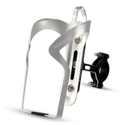 ROCKBROS 2-in-1 Bike Cup Holder Adjustable Bottle Cage for Handlebars & Seat Post