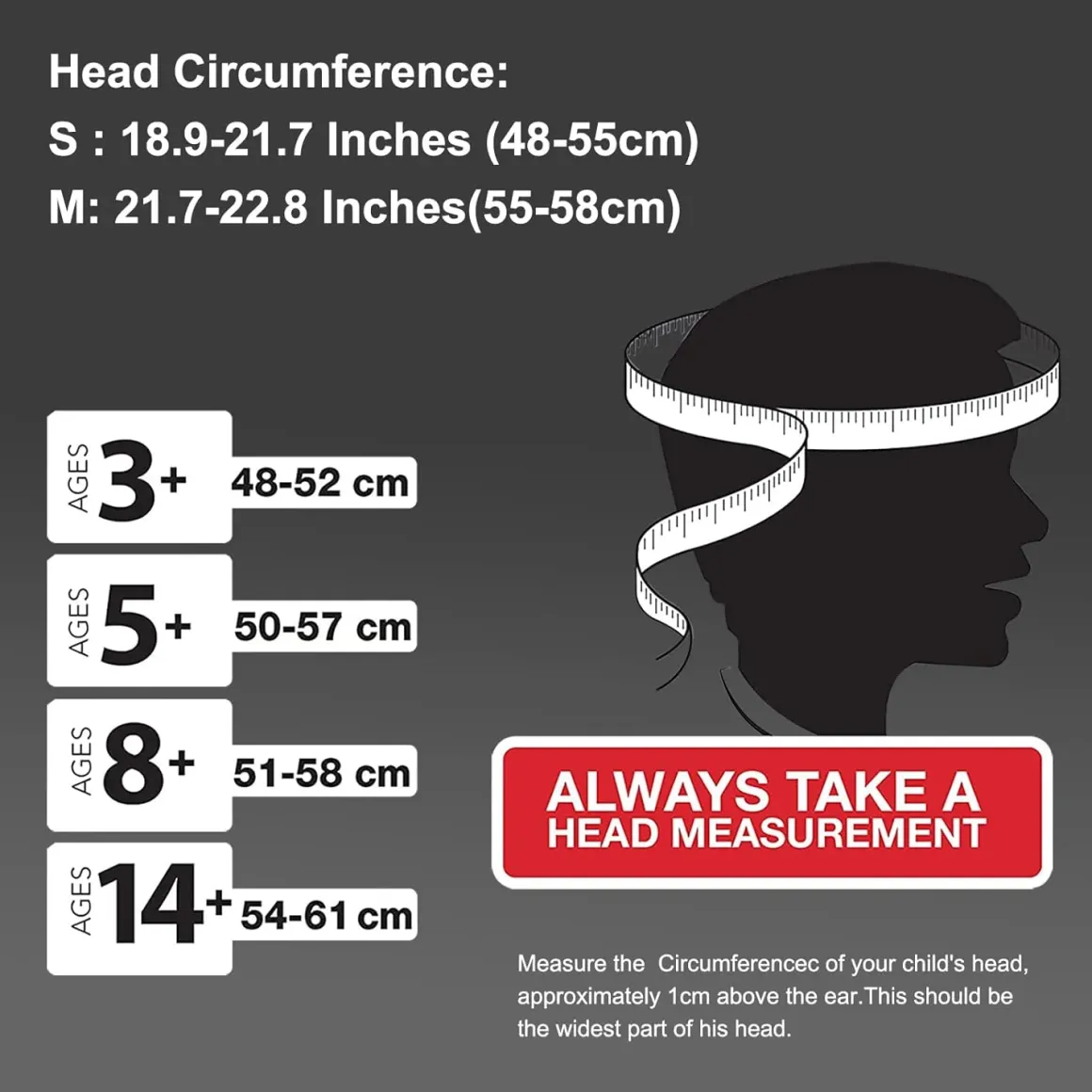 ROCKBROS Kids Full Face Bike Helmet Ages 5-14 Anti-Collision Detachable Chin