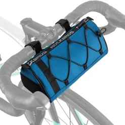 ROCKBROS 1.5L Bike Handlebar Bag - Reflective Front Handlebar Bag for MTB Road Bikes