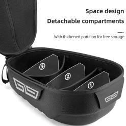 ROCKBROS 12L Hard Shell Rainproof MTB Road Bike Saddle Rear Rack Bag with Bike Cargo Rack