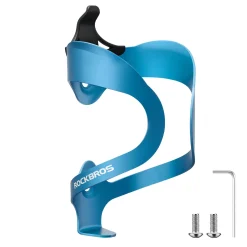ROCKBROS Lightweight Alloy Bike Water Bottle Holder for Road Mountain Bikes