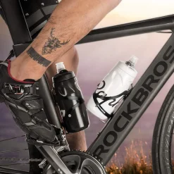 ROCKBROS Lightweight Aluminum Bike Water Bottle Cage - Durable Holder