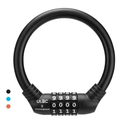ROCKBROS Lightweight Bike Lock Cable 12MM Anti-Theft Combination Lock