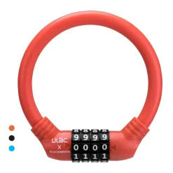 ROCKBROS Lightweight Bike Lock Cable 12MM Anti-Theft Combination Lock