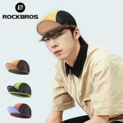 ROCKBROS Lightweight Cycling Cap, Flip-up Brim, Breathable UV Protection