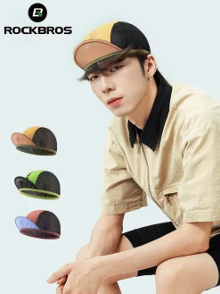 ROCKBROS Lightweight Cycling Cap, Flip-up Brim, Breathable UV Protection