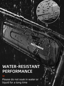 ROCKBROS 1.5L/2.5L Water-Resistant EVA Bike Frame Bag, Under Top Tube Triangle Storage