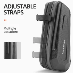 ROCKBROS 1.5L/2.5L Water-Resistant EVA Bike Frame Bag, Under Top Tube Triangle Storage