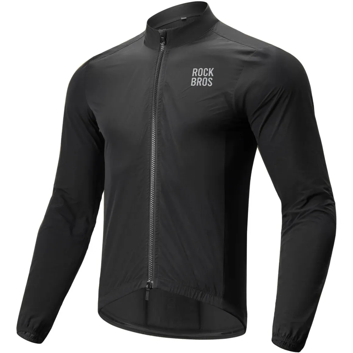ROCKBROS Long-Seeved Cycling Windbreaker Jacket Foldable