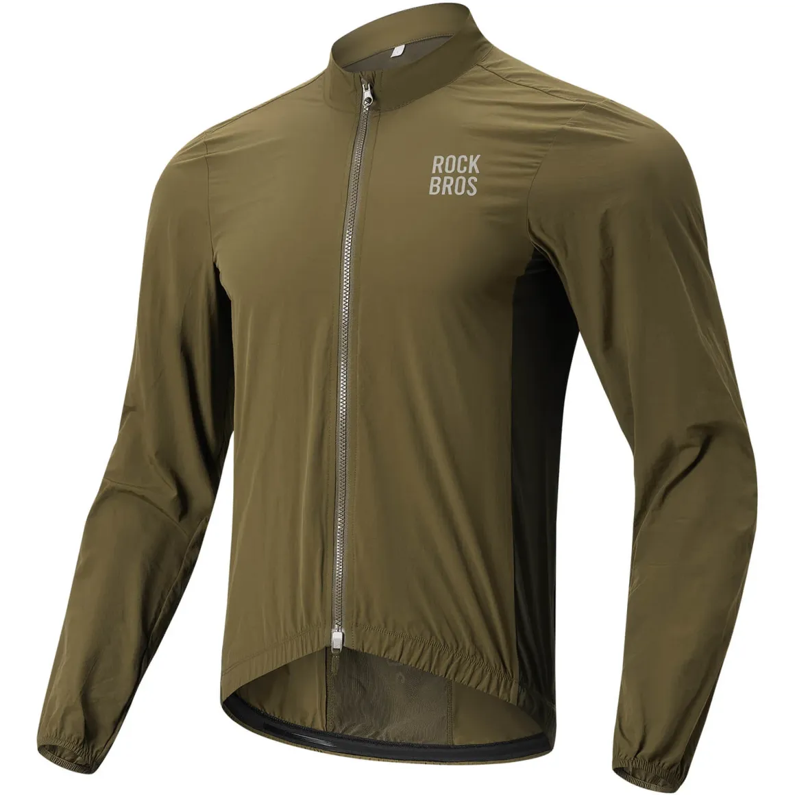 ROCKBROS Long-Seeved Cycling Windbreaker Jacket Foldable