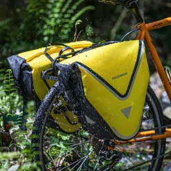 ROCKBROS 20L Triangle Waterproof Bike Rear Rack Pannier Bag for Grocery Touring Cycling