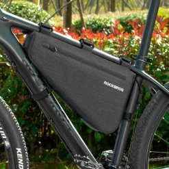 ROCKBROS 5-8L Waterproof Bike Frame Bag Large Triangle Bikepacking Storage Bag for Bicycles