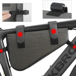 ROCKBROS 5-8L Waterproof Bike Frame Bag Large Triangle Bikepacking Storage Bag for Bicycles