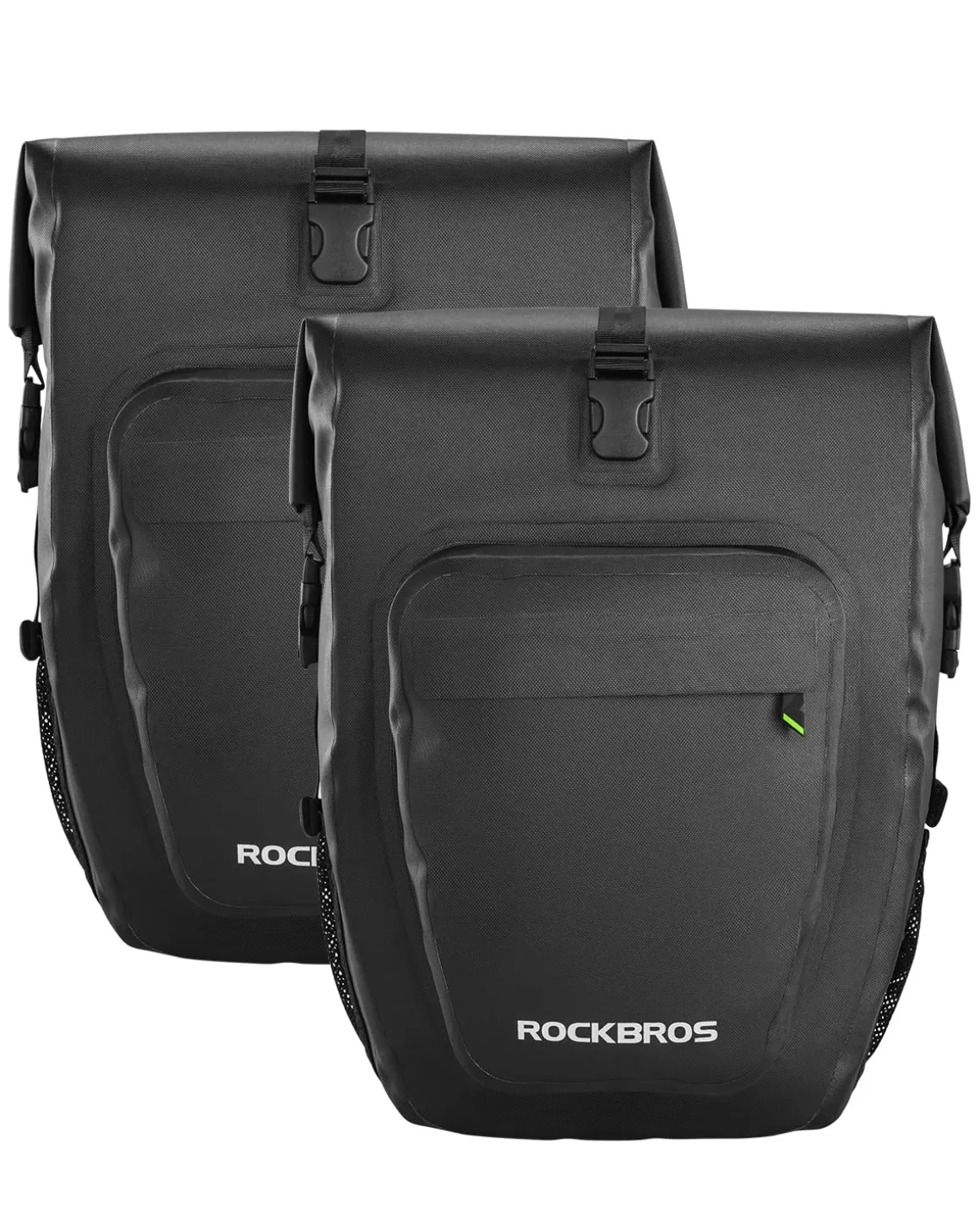 ROCKBROS 27L Waterproof Bike Pannier Bag Grocery Touring Cycling Large Capacity Rear Rack Bag
