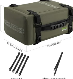 ROCKBROS 30L Waterproof Motorcycle Tail Bag Universal Fit Durable
