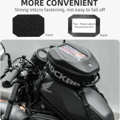 ROCKBROS 7L Waterproof Motorcycle Tank Bag Touchscreen Phone Pouch