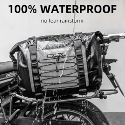 ROCKBROS 60L Waterproof Motorcycle Saddle Bags Durable Removable 2 PCS