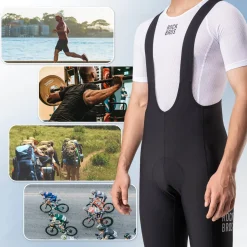 ROCKBROS Men's Cycling Jersey Mesh Short Sleeve