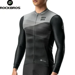 ROCKBROS Men's Cycling Long-Sleeve Jersey
