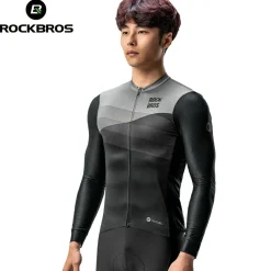 ROCKBROS Men's Cycling Long-Sleeve Jersey