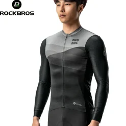 ROCKBROS Men's Cycling Long-Sleeve Jersey