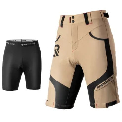 ROCKBROS Men's Cycling Shorts 4D Padded Compression Shorts