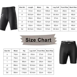 ROCKBROS Men's Cycling Shorts 4D Padded Compression Shorts