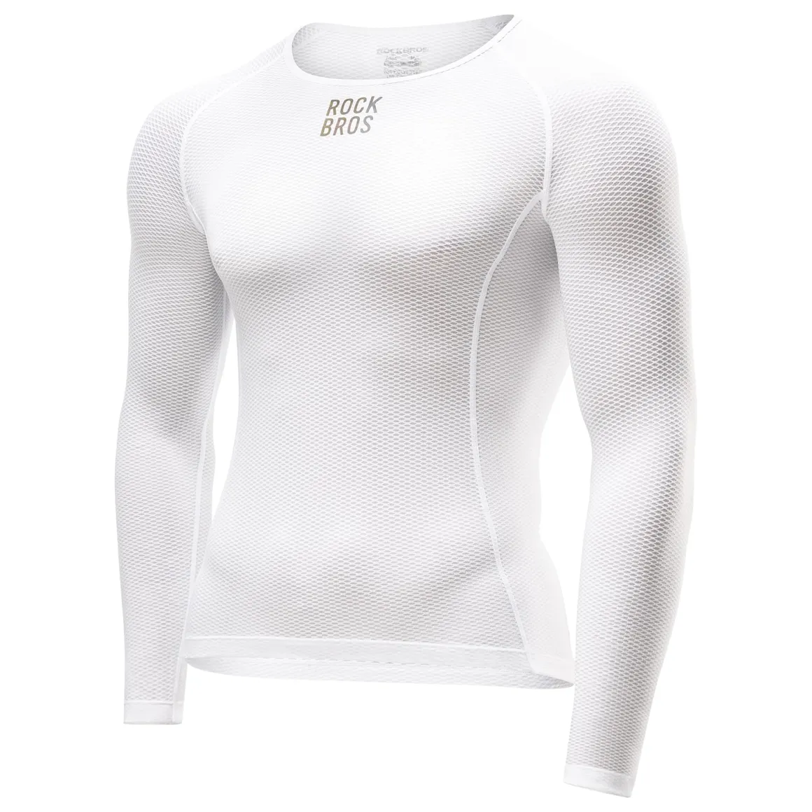 ROCKBROS Men's Long Sleeve Cycling Jersey Quick-Dry Seamless Underlayer