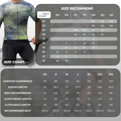 ROCKBROS Men's Short-Sleeve Camouflage Reflective Cycling Jersey