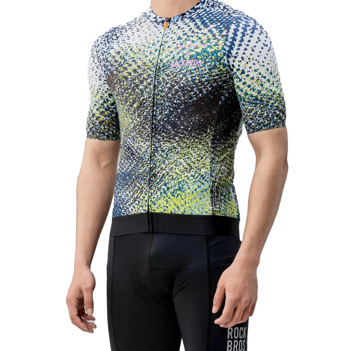 ROCKBROS Men's Short-Sleeve Camouflage Reflective Cycling Jersey