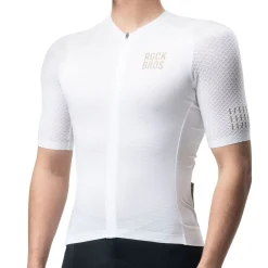 ROCKBROS Men's Short-Sleeve Cycling Jersey Diamond Pattern