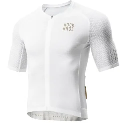 ROCKBROS Men's Short-Sleeve Cycling Jersey Diamond Pattern