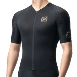 ROCKBROS Men's Short-Sleeve Cycling Jersey Diamond Pattern