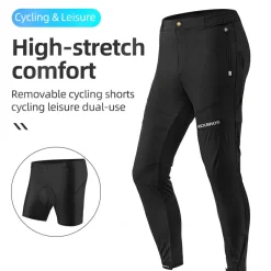 ROCKBROS Men's Softshell Jacket & Pants Breathable Cycling Suit