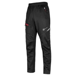 ROCKBROS Men's Windproof Thermal Cycling Pants - Winter Fleece for Biking, Running, Hiking