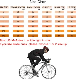 ROCKBROS Men's Winter Cycling Jacket for 5–32°F Thermal Windproof for Biking, Running, Hiking