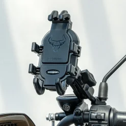 ROCKBROS Metal Bicycle Phone Holder - Universal Shockproof Mount