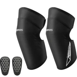 ROCKBROS Motorcycle Knee Pad Winter Leg Warmer with EVA Protector, Windproof for Skiing
