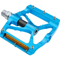 ROCKBROS Mountain Bike Pedals MTB Reflective Pedals CNC Non-Slip Lightweight Aluminum Alloy Bicycle Pedals