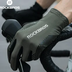 ROCKBROS MTB Gloves - Touch Screen, Anti-Slip Full Finger Cycling Gloves