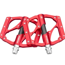 ROCKBROS MTB Pedals Platform Bike Pedal Aluminum 9/16