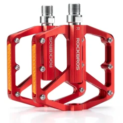 ROCKBROS MTB Reflective Aluminum Pedals 9/16