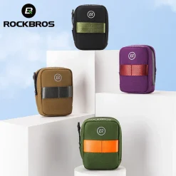 ROCKBROS MTB Road Bike Lightweight Small Saddle Seat Tai Bag Portable Toolkit 0.35L