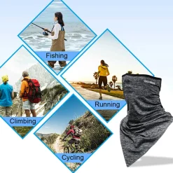 ROCKBROS Neck Gaiter-UPF 50+ Cool Face Cover UV Protection Breathable Neck Gaiters