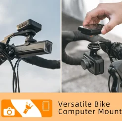 ROCKBROS Out Front Bike Mount Cycling Computer Mount Bike Handlebar 1.25''/ 31.8mm