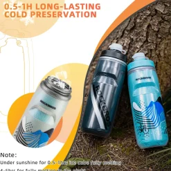 ROCKBROS 21OZ Insulated Bike Water Bottle