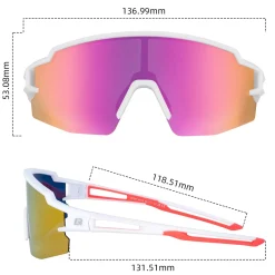 ROCKBROS Polarized Youth Kids UV400 Cycling Sports Sunglasses for Boys Girls Age 8-14