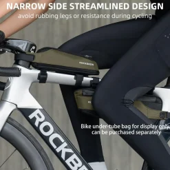ROCKBROS Portable Bike Top Tube Bag Reflective Ultralight